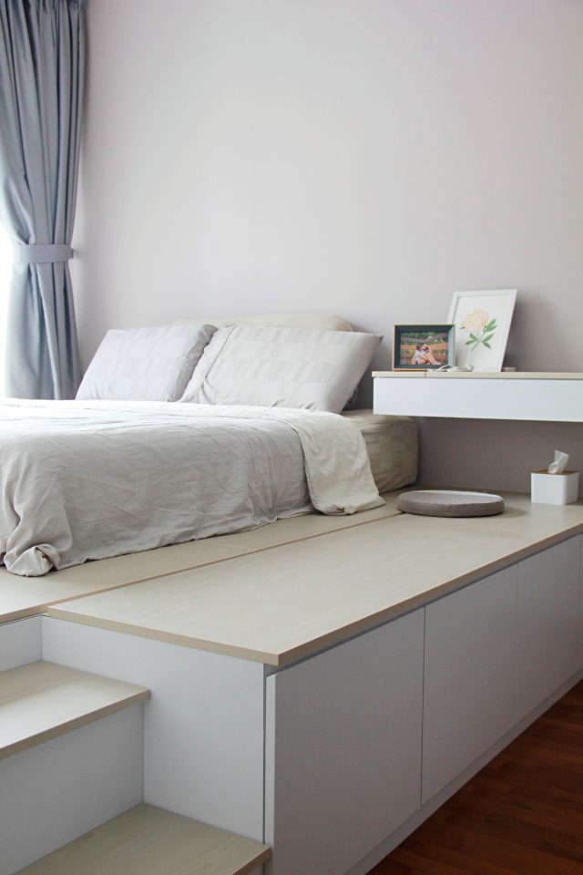 Platform Bed Ideas To Take Your Bedroom, Under Platform Bed Storage Ideas