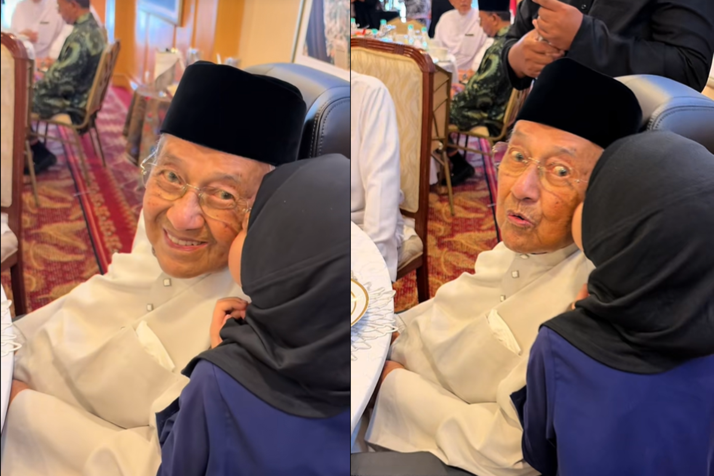 A healthier and more energetic Dr Mahathir seen in a video posted by Malaysian actress Umie Aida on Tuesday (Oct 13). 