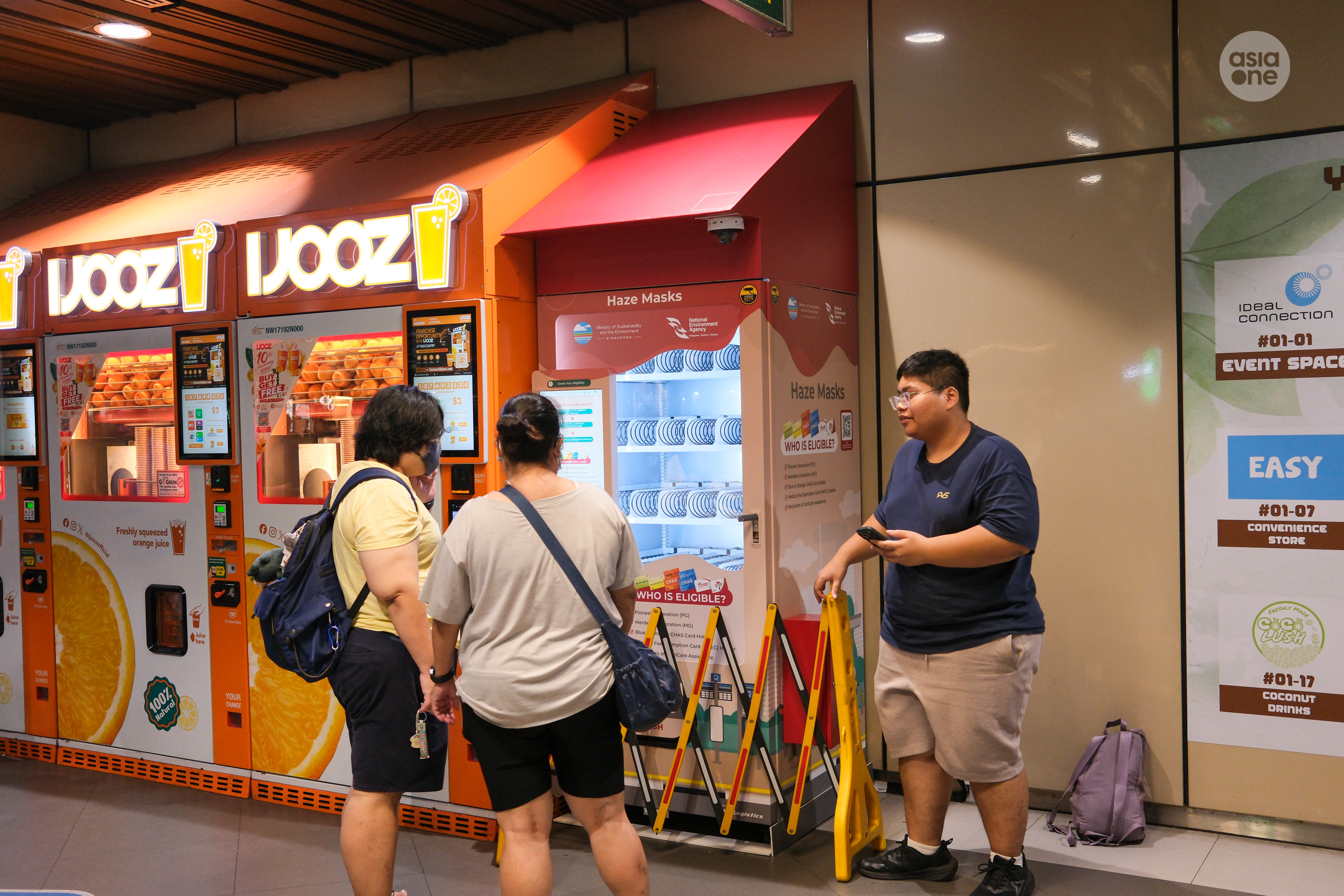 Masks run out within an hour of replenishment at Yishun integrated transport hub.