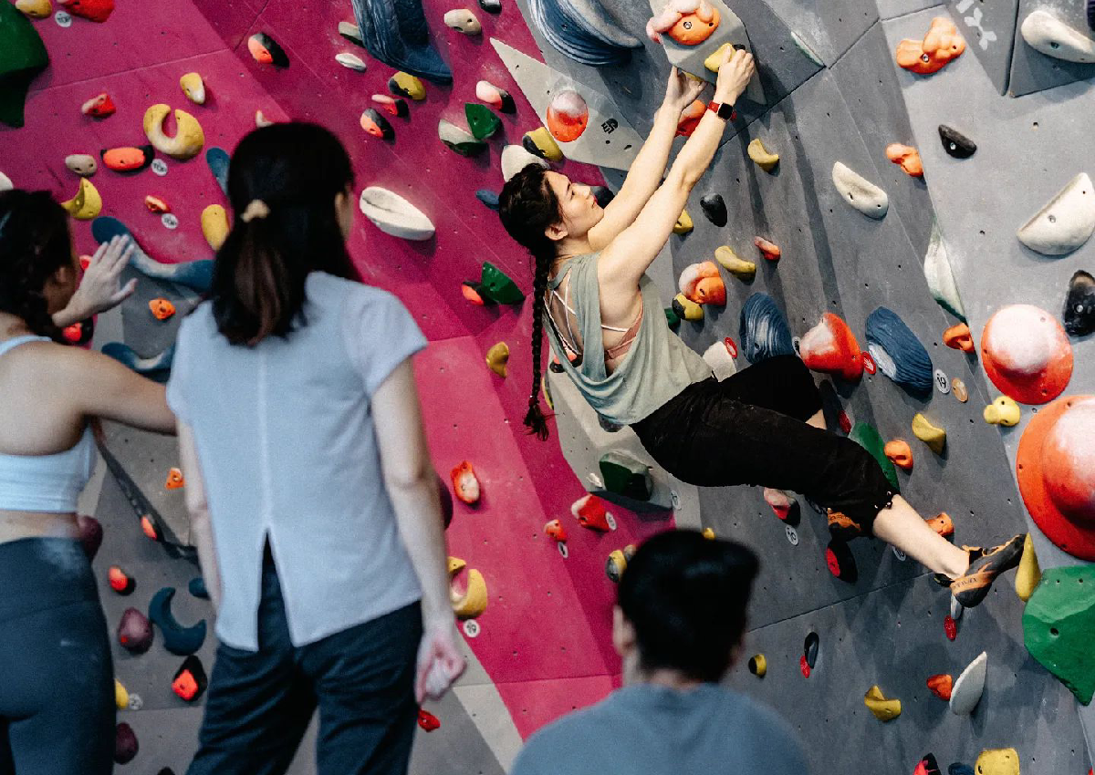 Malls of Singapore: Level up your rock-climbing and bouldering skills ...