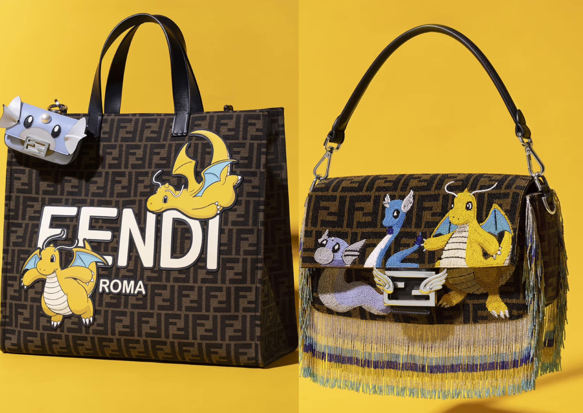 Fendi enters the Year of the Dragon with a Pokemon-themed collection ...