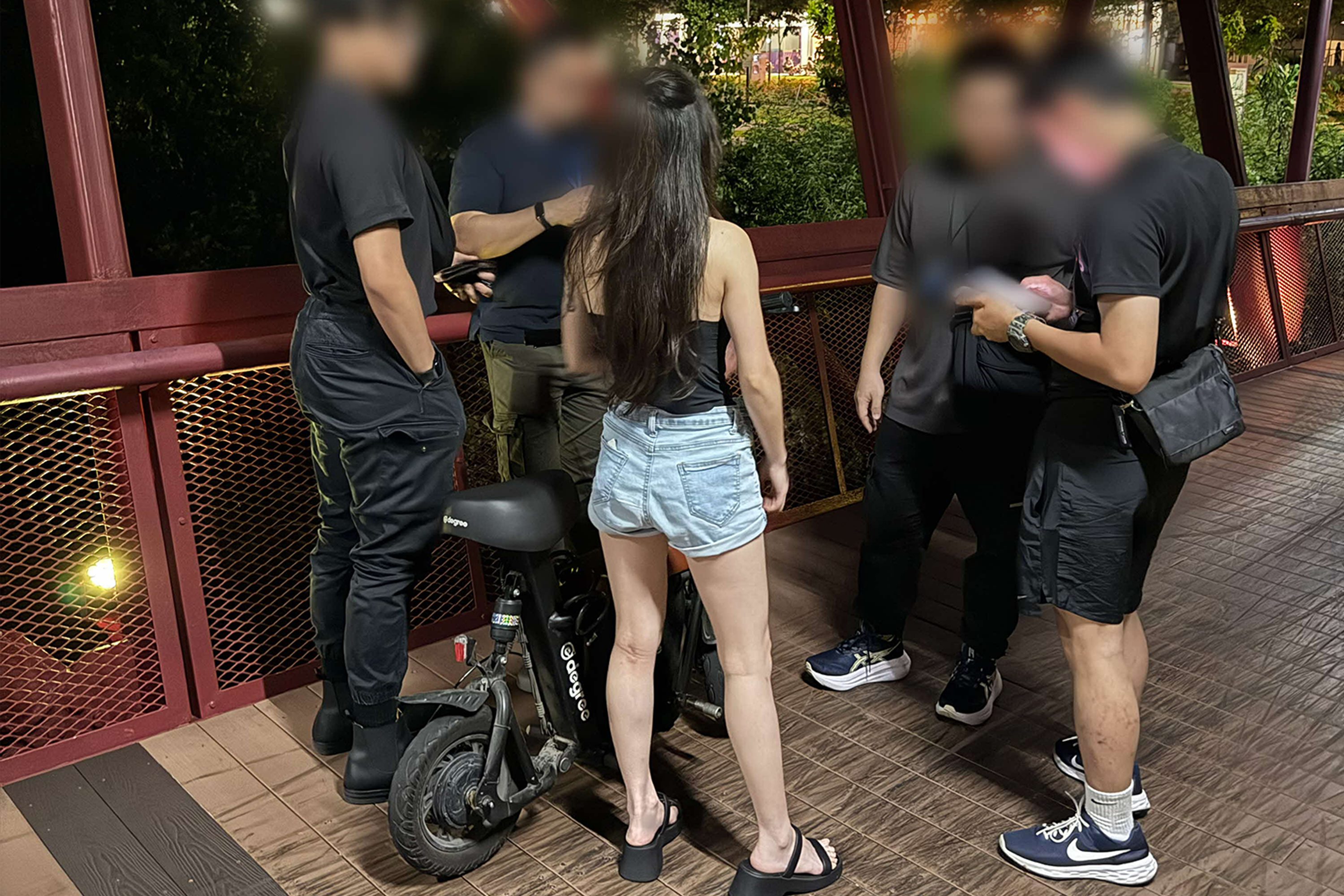 Three persons, aged between 11 and 29, comprising two males and one female, were caught and fined for vaping.