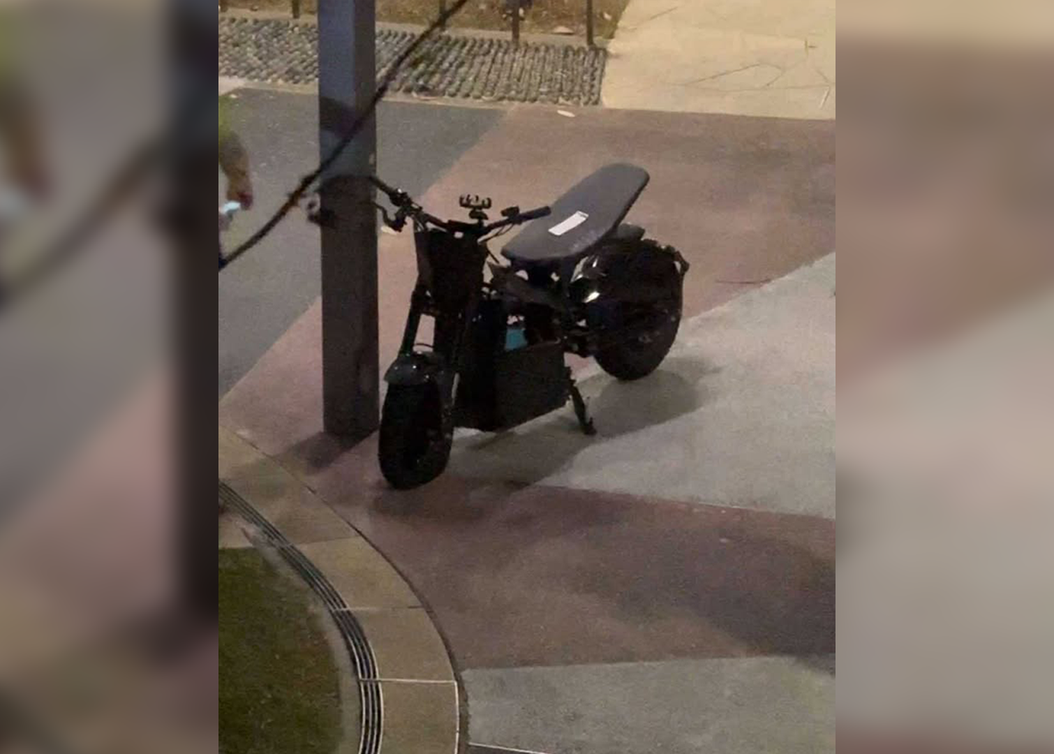 The PMD used by the 17-year-old male teenager.