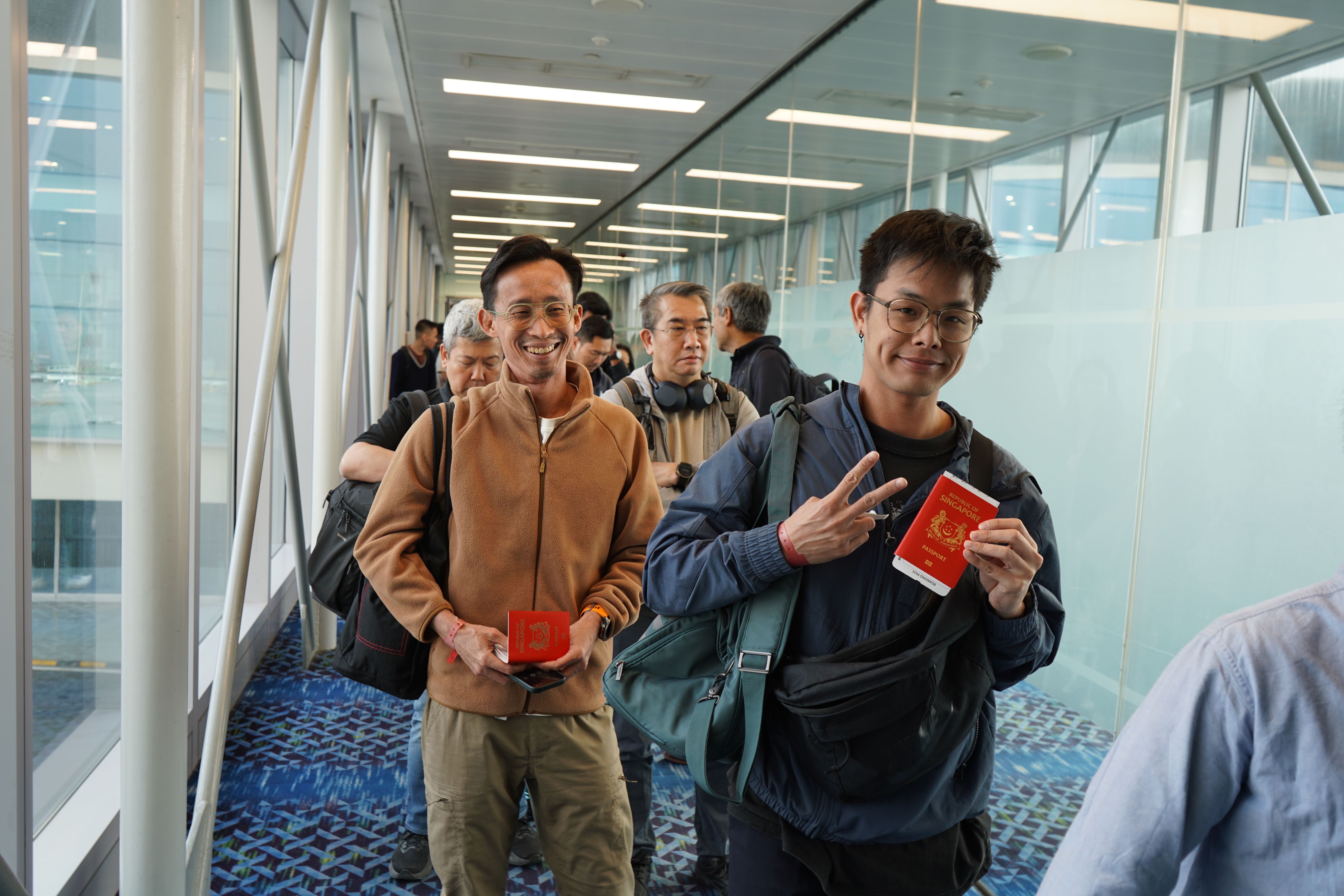 Not just the fact that it is the world's most powerful passport, but also the "boarding pass" to get onboard the RSAF's A330 MRTT.