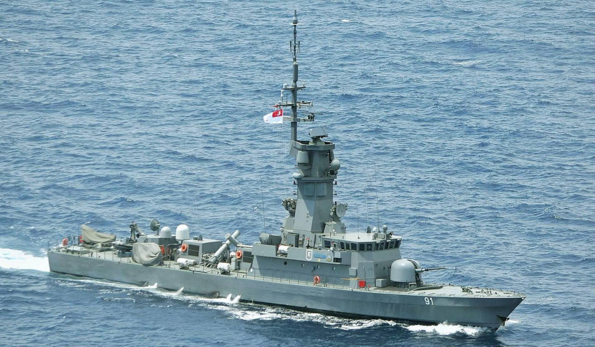 The Singapore navy's Victory-class missile corvettes entered service in the late-1980s.