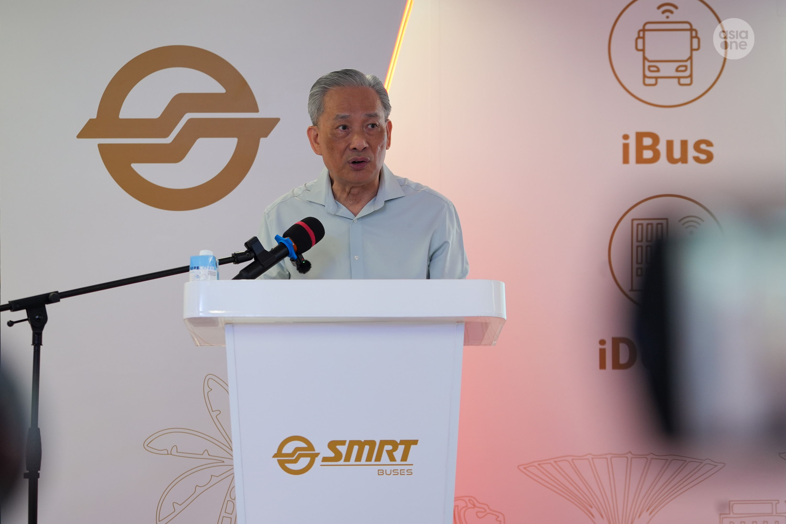 In his speech at the launch of SMRT's Bus 4.0 on Friday (Aug 28), SMRT chairman Seah Moon Ming emphasised that installing technology is not the same as transforming operations, adding that the initiative is ultimately about delivering promises to people.