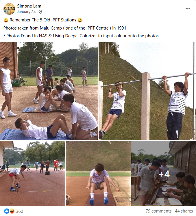 IPPT memories at Maju Camp.