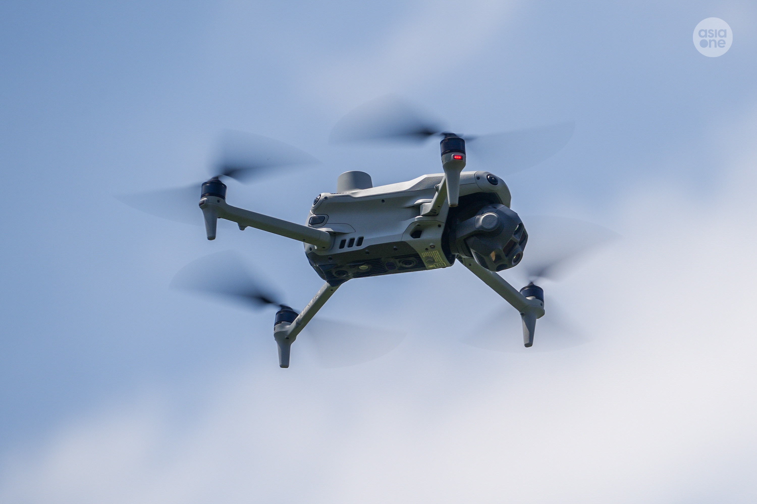 One of six DJI Mavic-4 drones handed over to the Nepal Police.