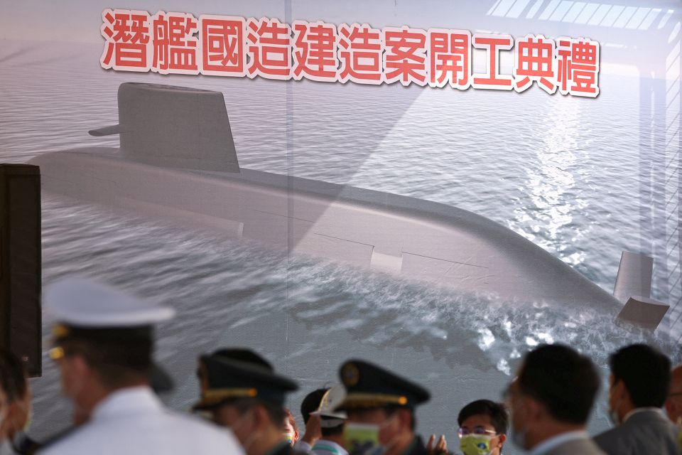 Taiwan%20submarine%20construction%20ceremony 0
