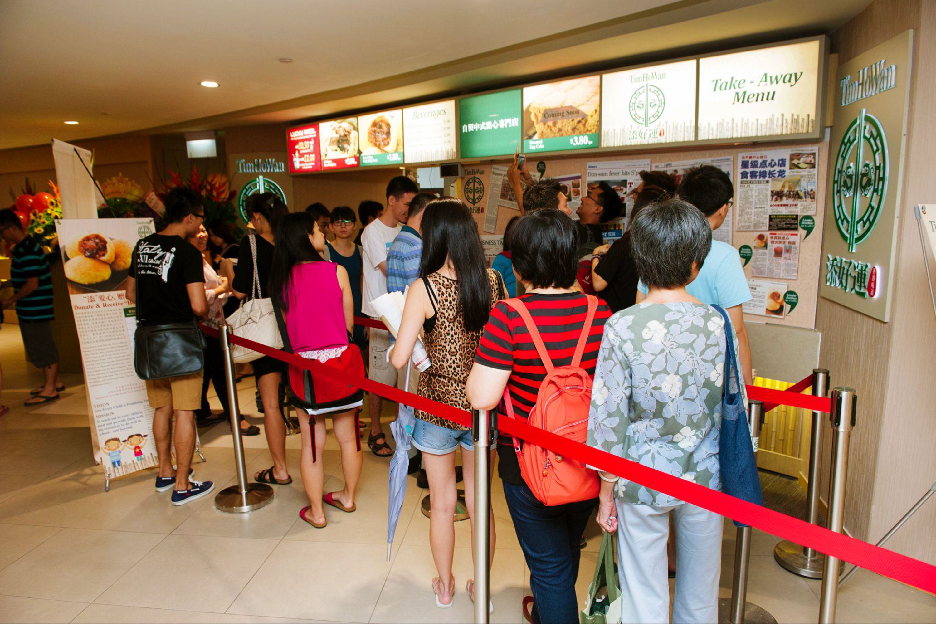 Down memory lane: Tim Ho Wan's Plaza Singapura outlet drew three-hour-long queues when it opened in 2013.