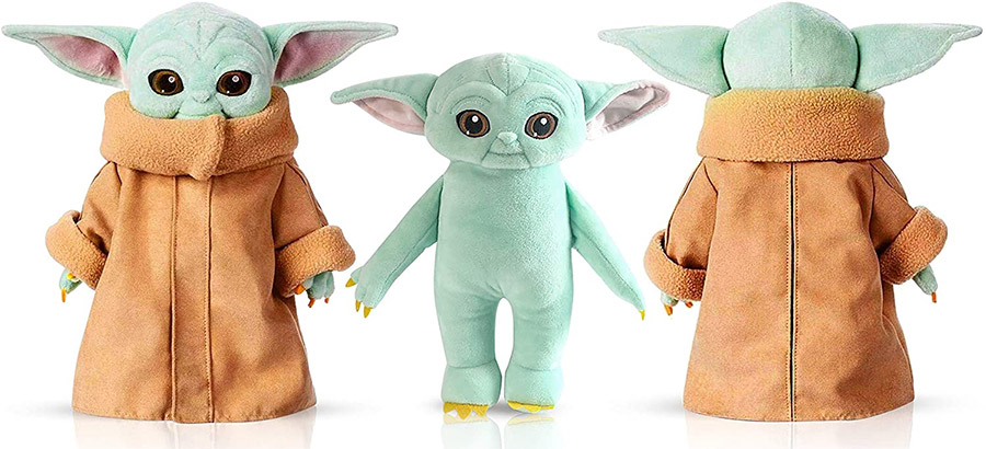 Mattel's adorable 'Baby Yoda' 11inch plushie is now
