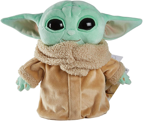 Mattel's adorable 'Baby Yoda' 11inch plushie is now available in