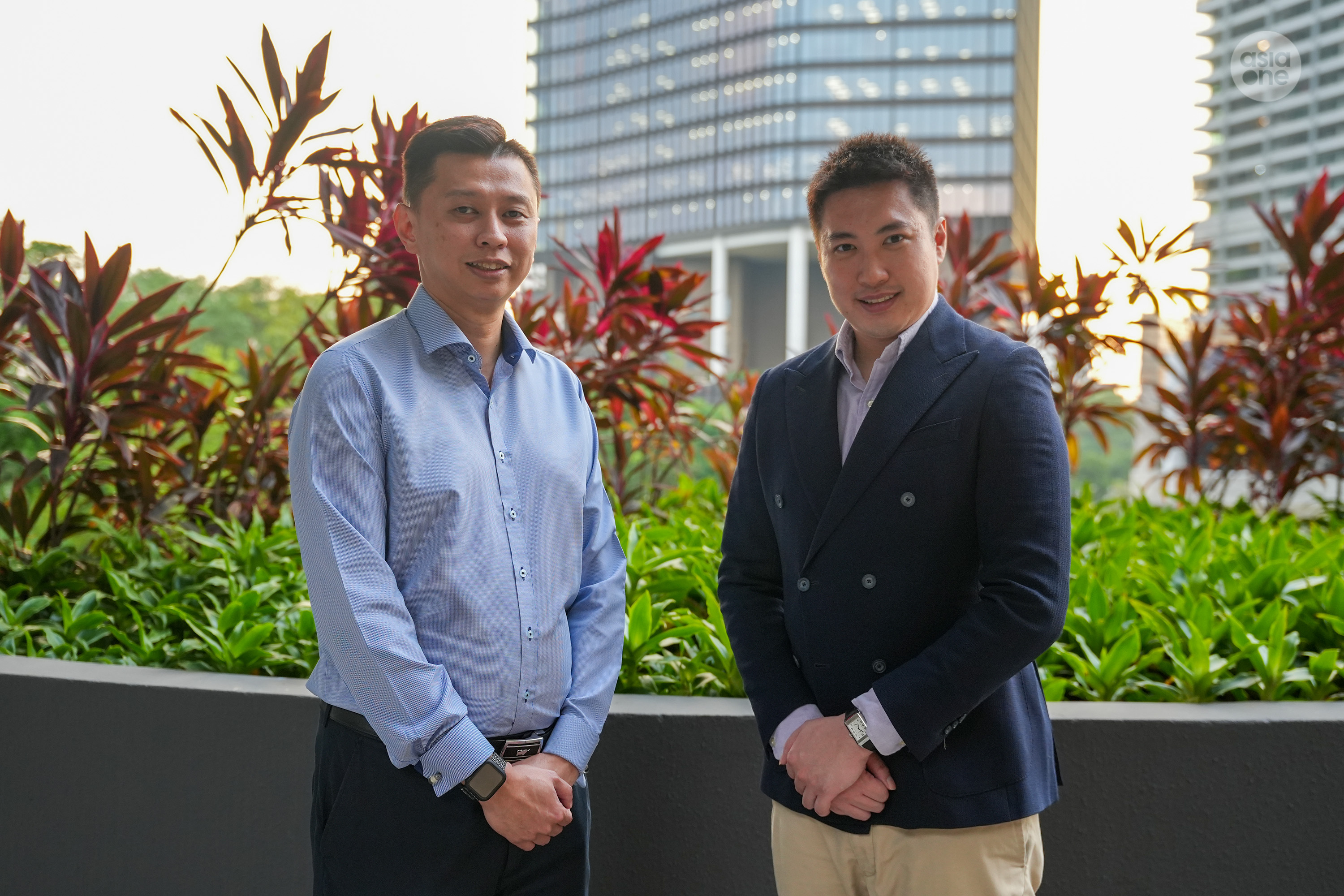 Terence Kua (left), 43, and Loh Hong Sheng (right), 34, are among the 25 participants of the inaugural CCLP.