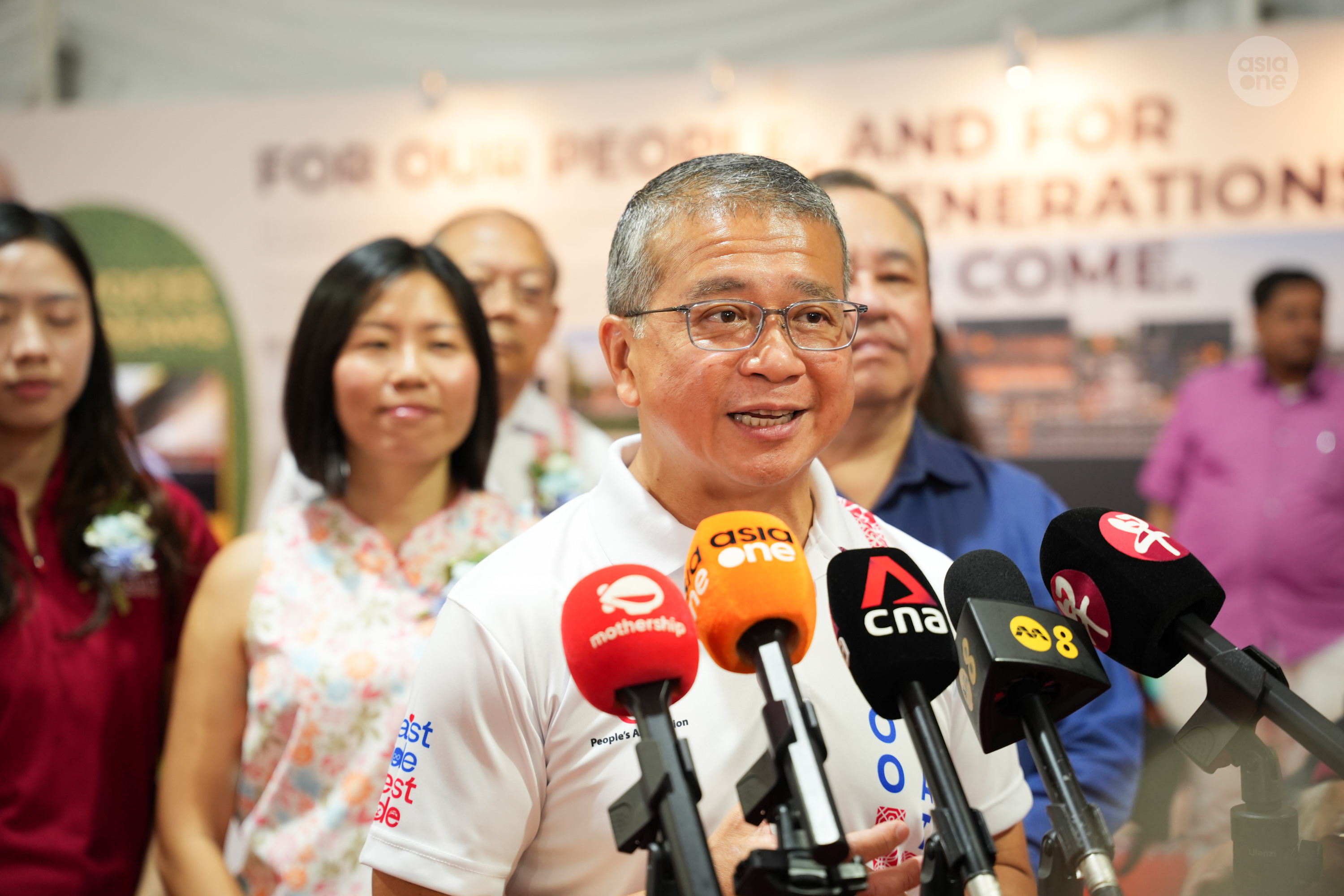 Speaking to the media at the event on July 18, Law Minister Edwin Tong said that a community club is a space that is built on aspirations, ideas and suggestions that will speak to the residents' needs and future aspirations.