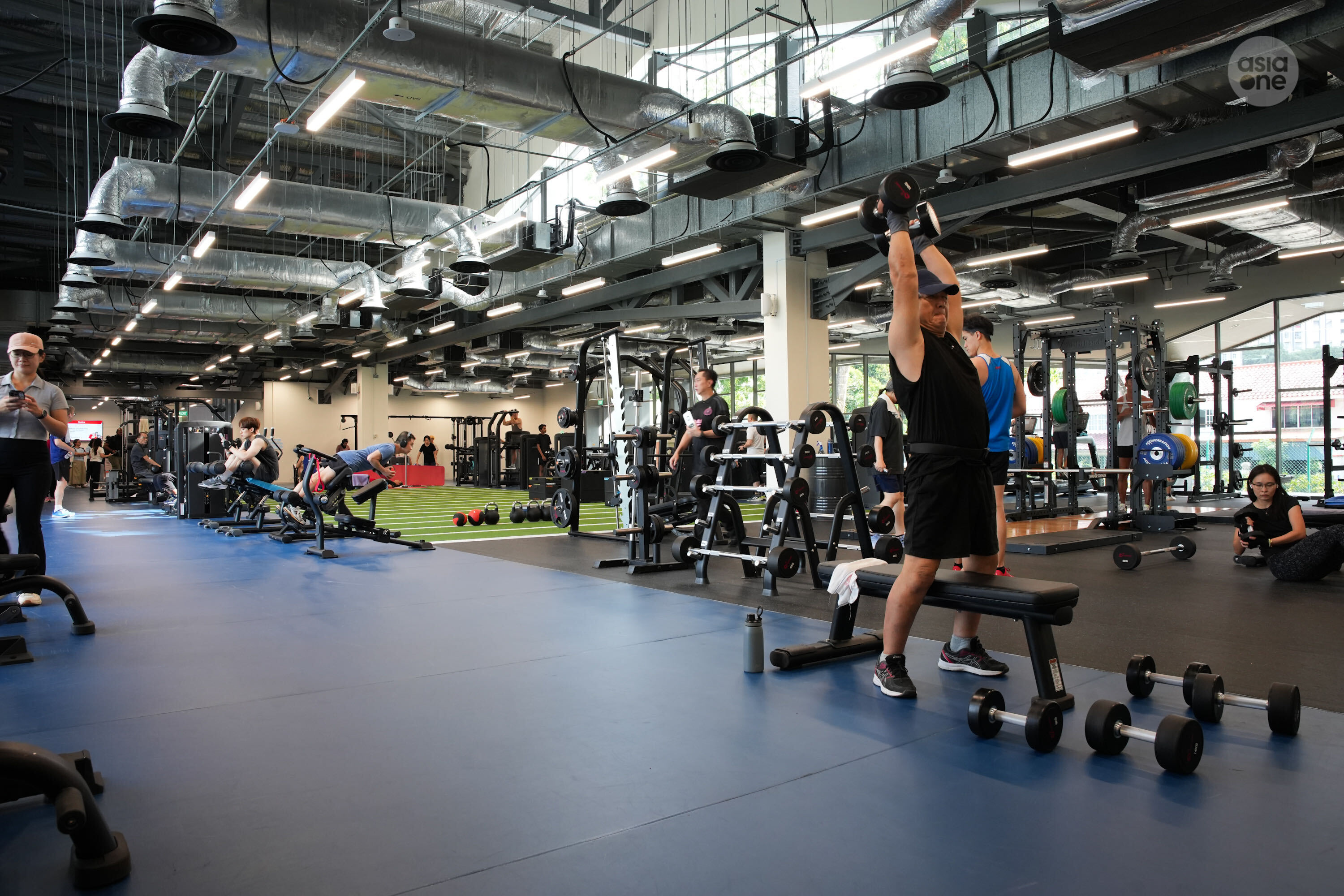 The new gym at Queenstown Sport Centre is designed to be inclusive, catering to both gym rats and those who are simply looking to do strength-training or rehabilitation. 
