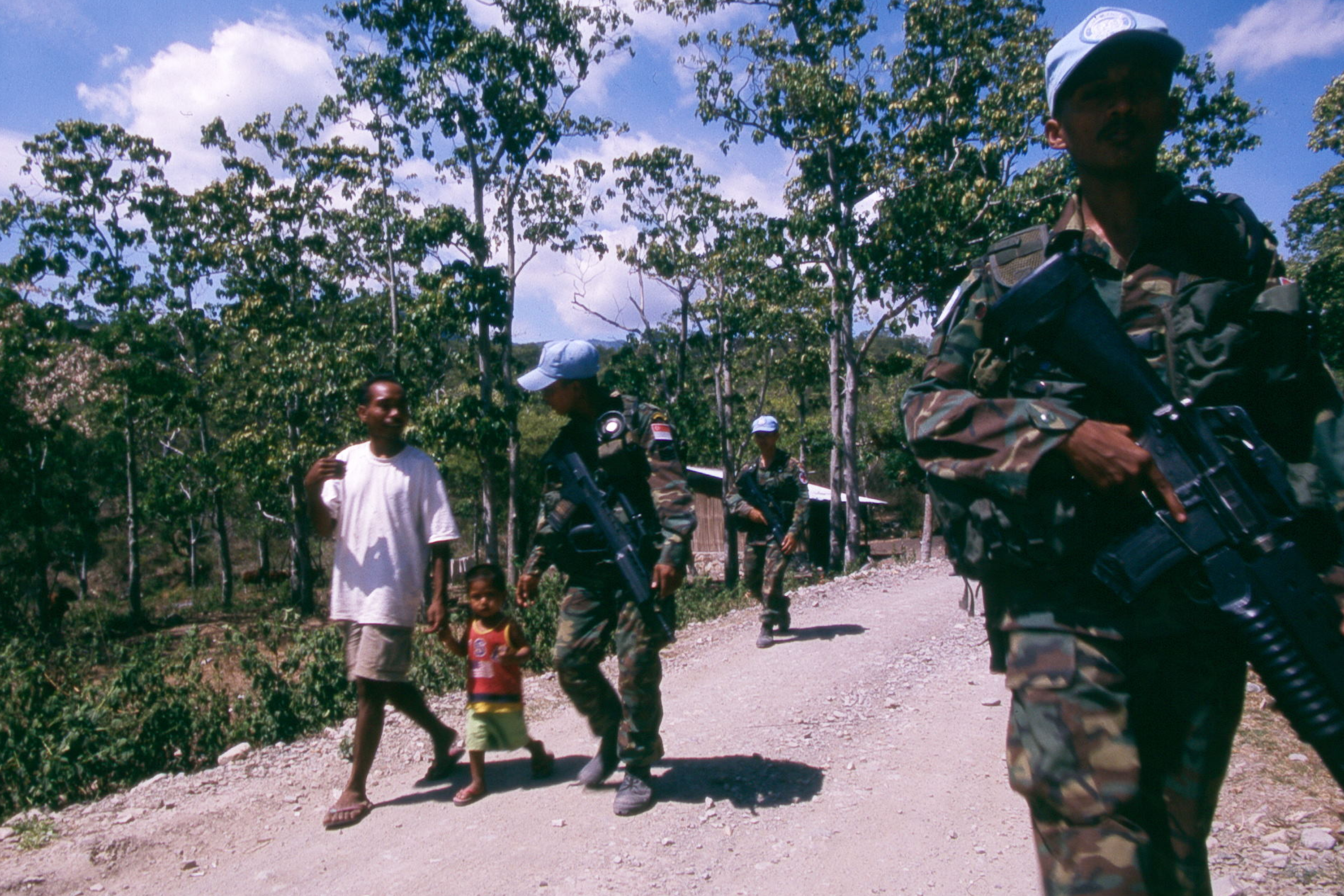 Singapore Armed Forces (SAF) personnel were part of the United Nations' International Force East Timor between 1999 and 2012.