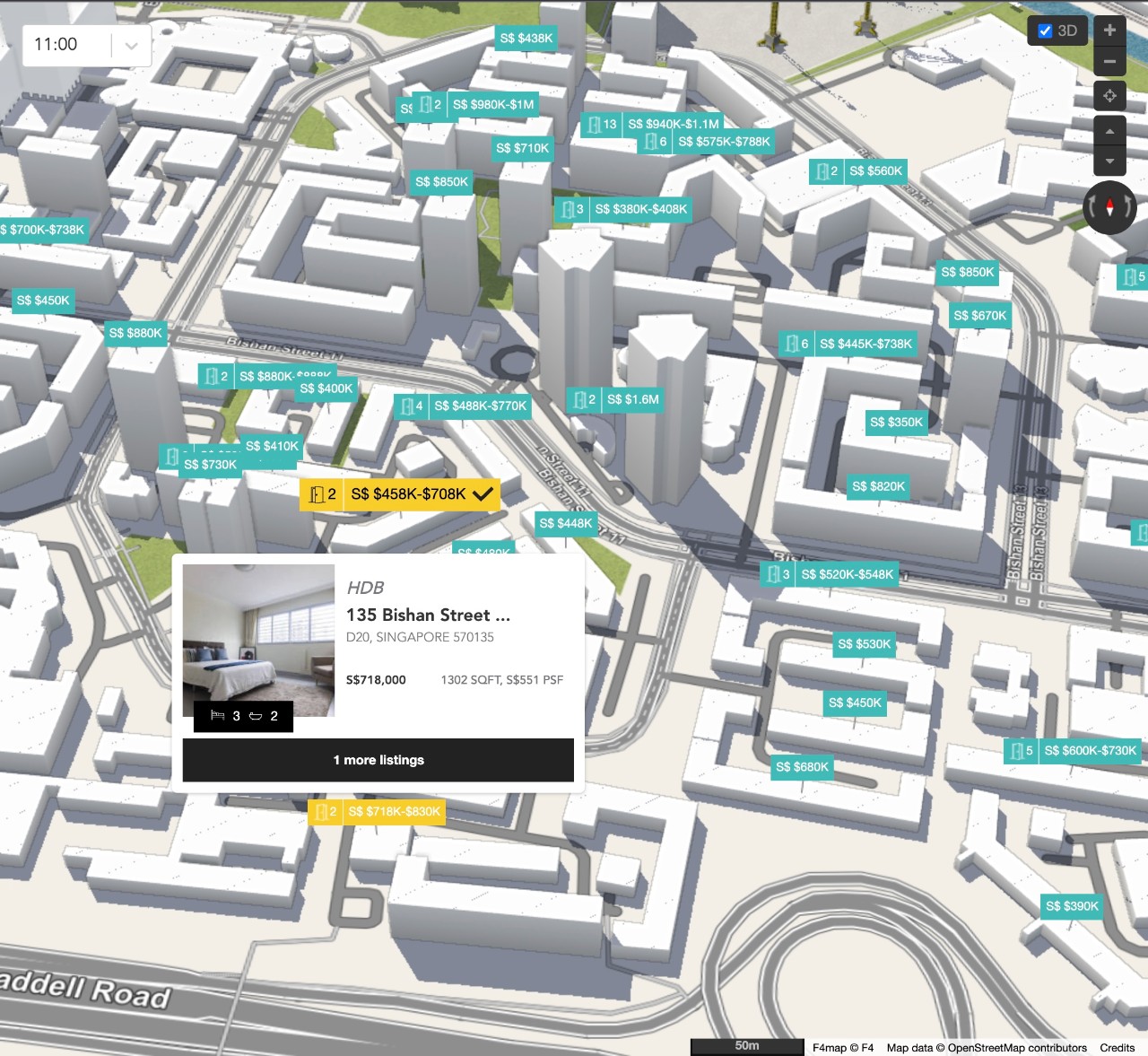 Mogul now features 3D maps of properties in Singapore, Money News AsiaOne