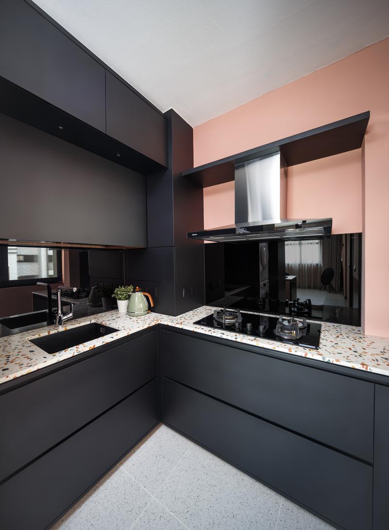 Pink, fresh & functional: A couple's not-so-typical HDB flat, Singapore ...
