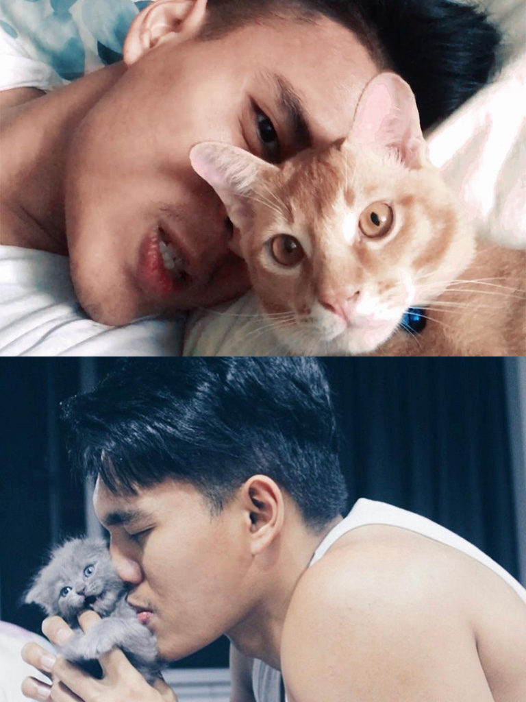 See cute photos of CLEO bachelors cuddling with their pets, Singapore ...