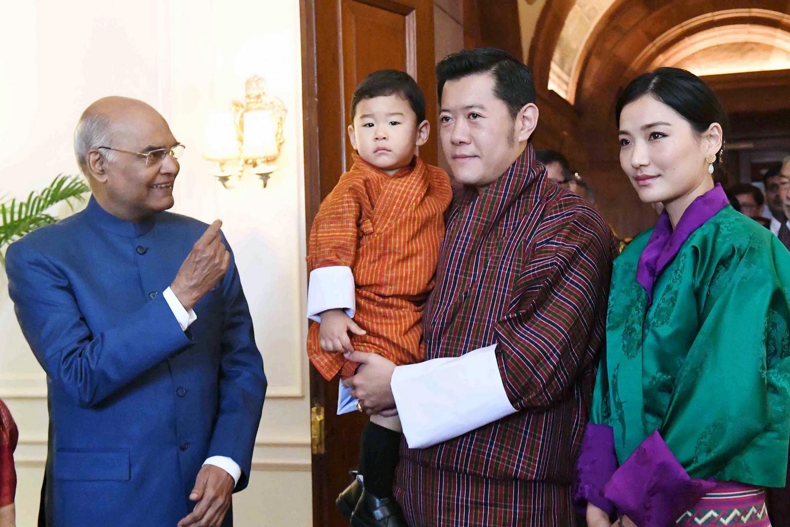 Bhutan's royal family is in India and the Crown Prince is winning