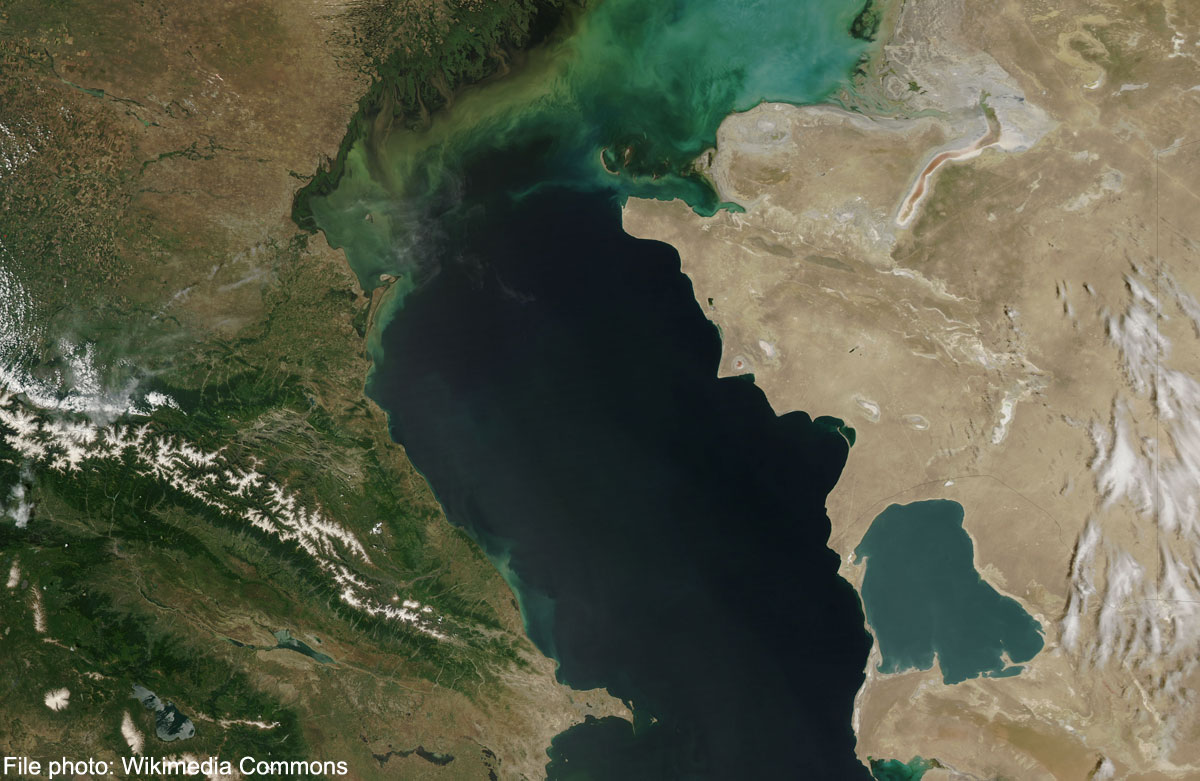 Остров Огурчинский Каспийское море