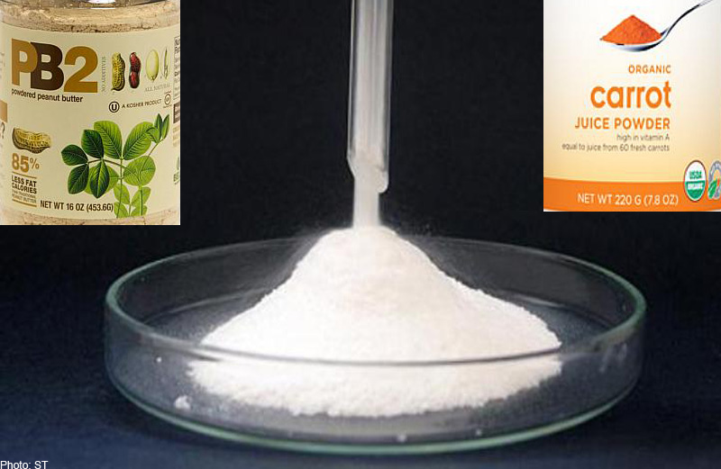 Before powdered alcohol Other food turned into powder, Food, World News AsiaOne
