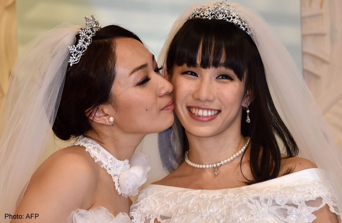 Japan Lesbian Couple Wed Amid Calls For Samesex Marriage W