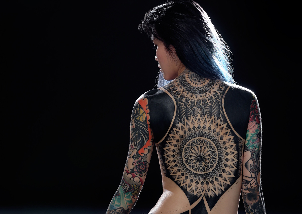 Blackout Tattoos Gaining Popularity Worldwide Singapore Artist