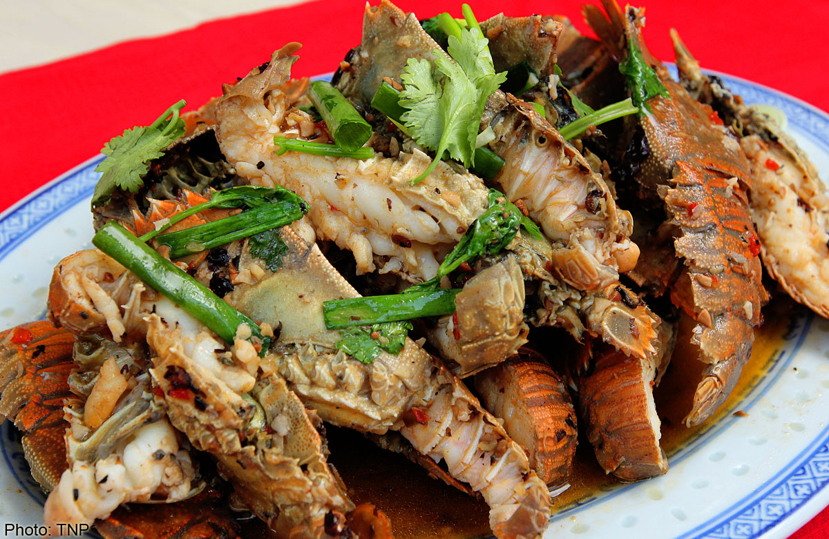 Recipe Stirfried slipper lobsters, Food News AsiaOne