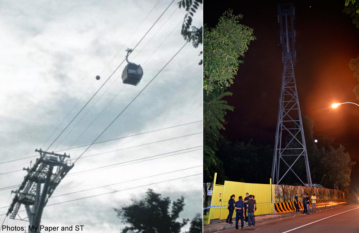 'Human error' behind cable car crash at Sentosa work site, Singapore