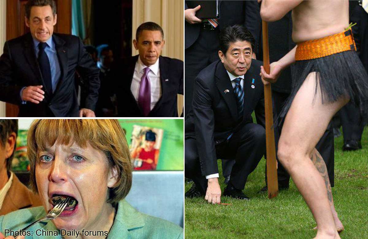 Funniest Moments Of World Leaders World News Asiaone