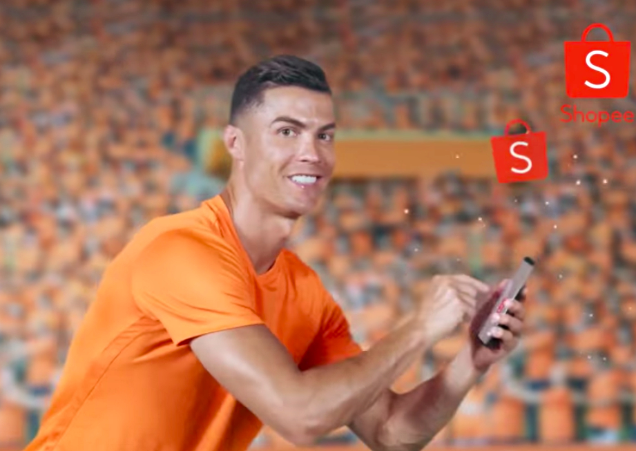 shopee and ronaldo