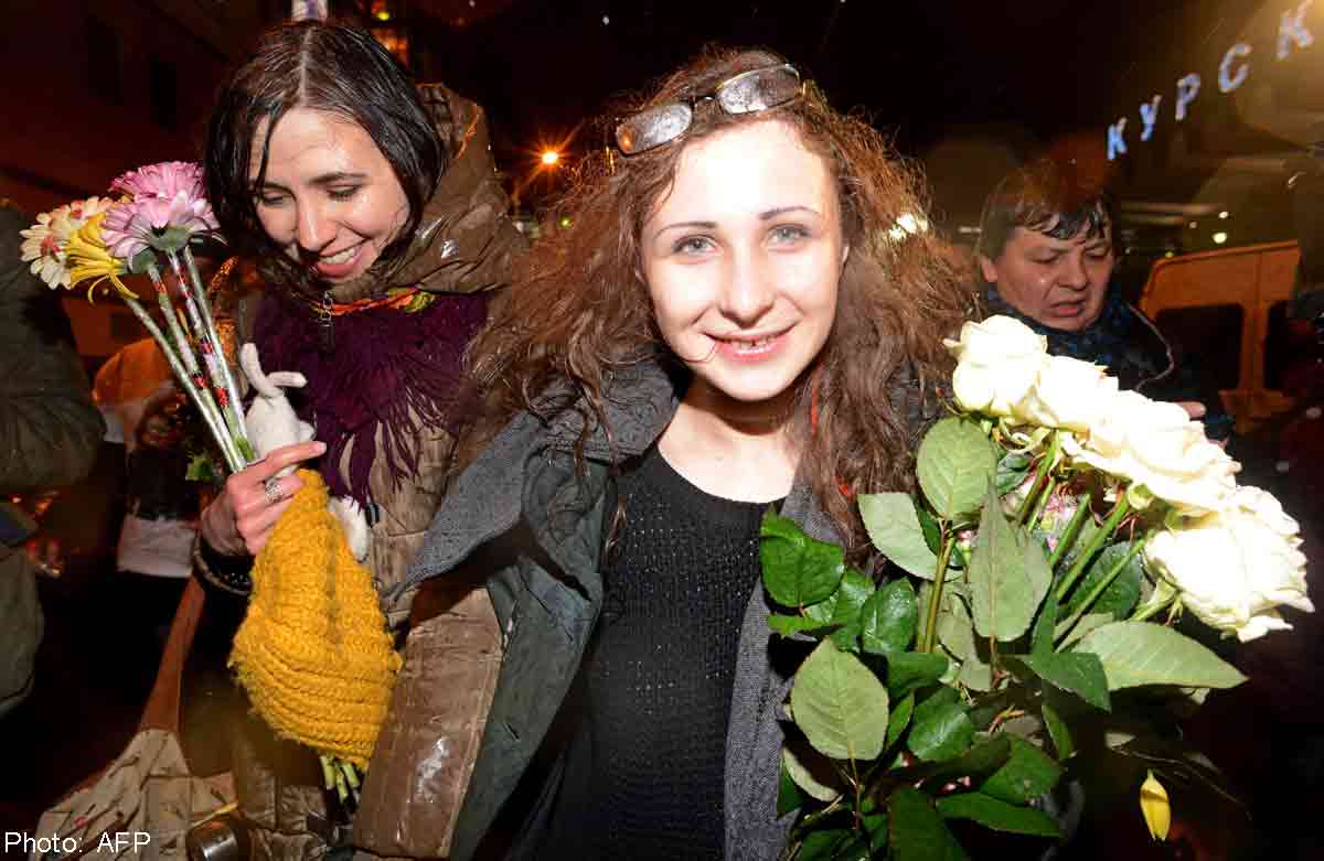 Freed Pussy Riot Rockers Reunite In Siberia Entertainment News Asiaone