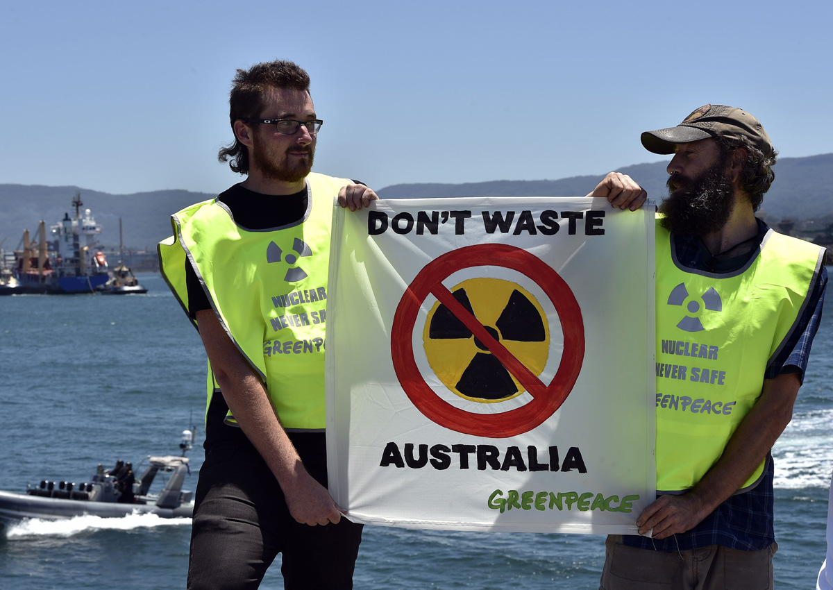 Ship carrying nuclear waste arrives in Australia, World News AsiaOne
