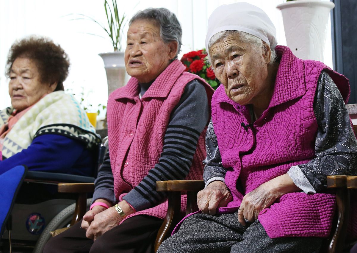 Family history behind 'comfort women' deal.