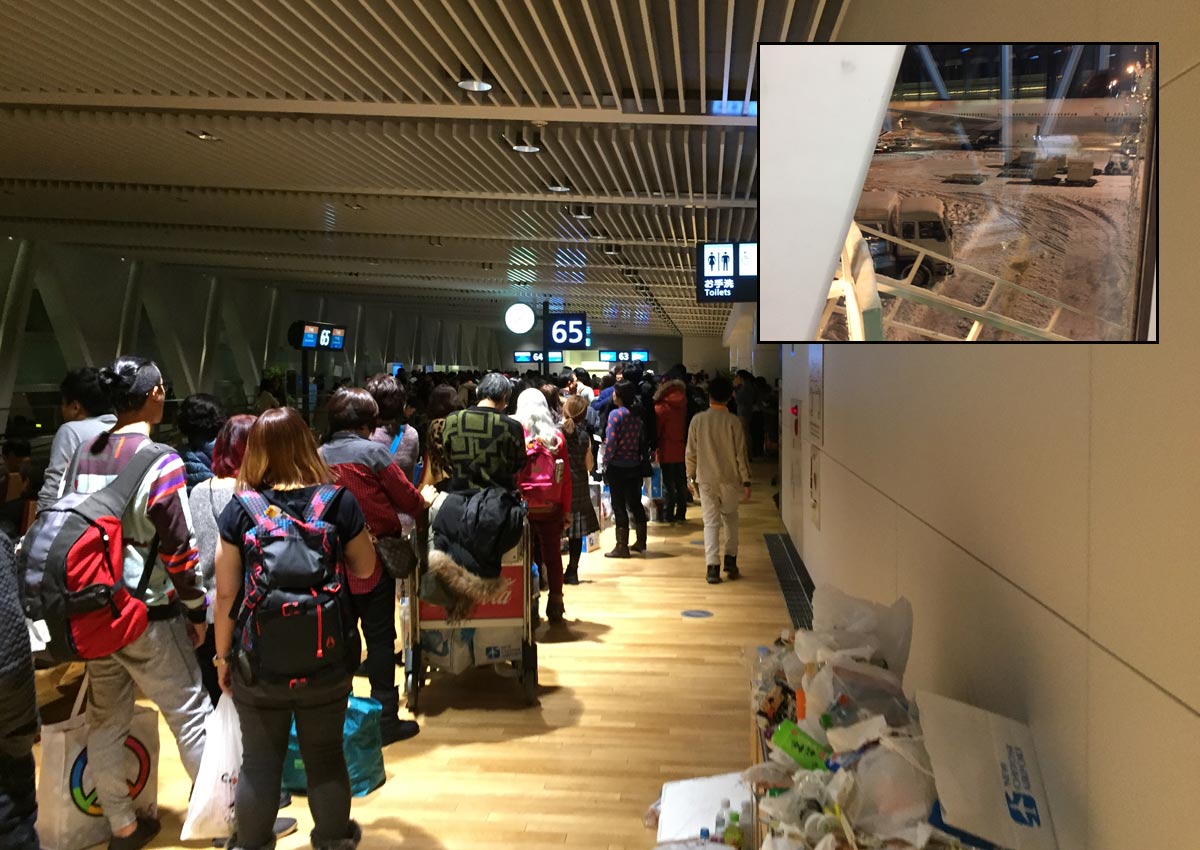Travellers stuck in Japan airport for 57 hours, Singapore News AsiaOne