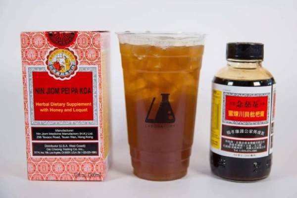 American company creates bubble tea with 'pi pa gao' cough 