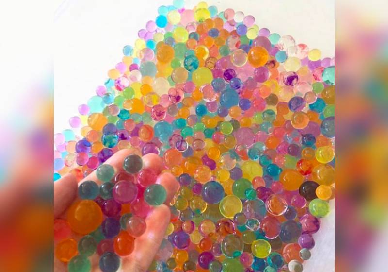 child swallowed orbeez