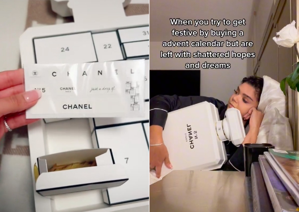 This is a joke': Chanel roasted on TikTok for underwhelming $1,150  Christmas advent calendar , Lifestyle News - AsiaOne