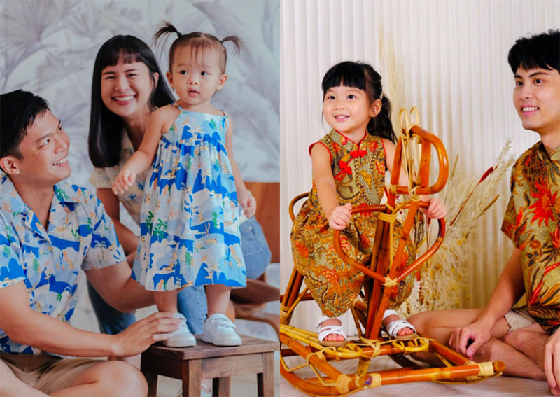 matching outfits for the family 