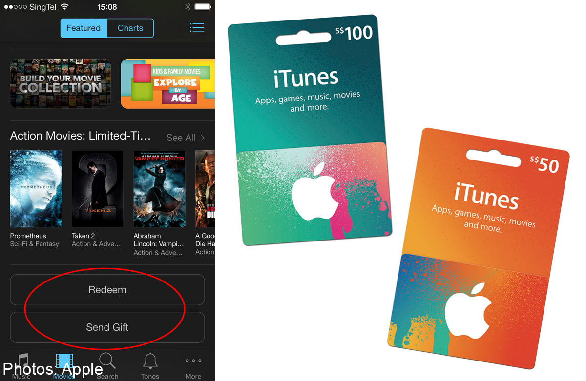 Itunes Gift Cards Now Available In Singapore News Asiaone