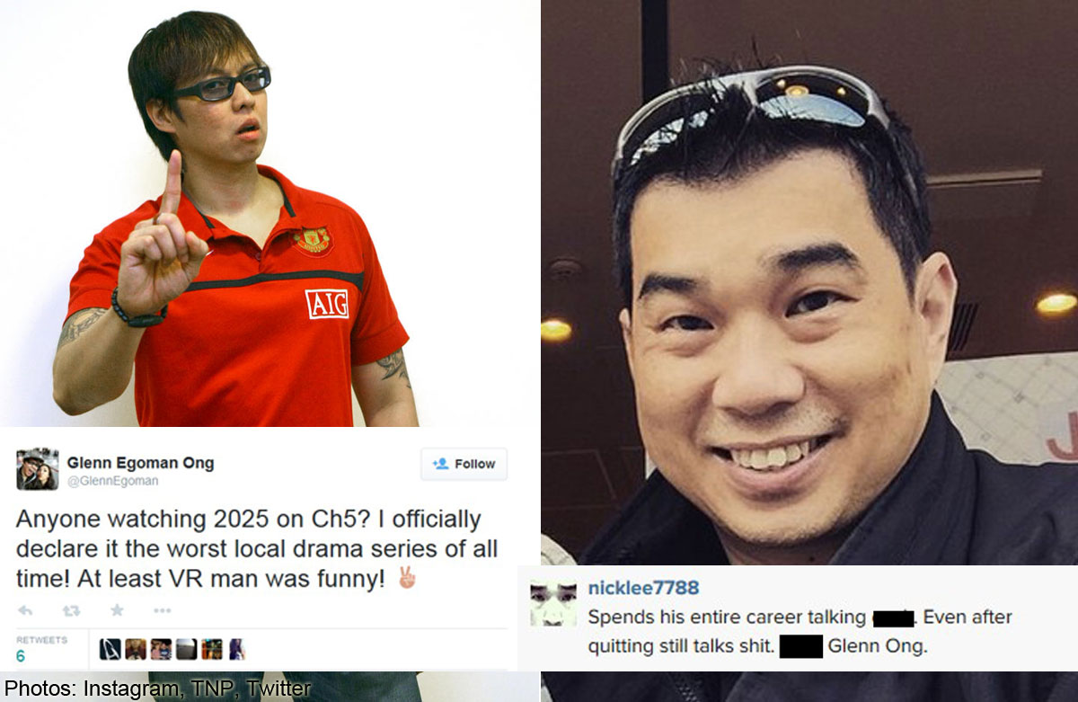 Ex-DJ Glenn Ong and actor Nicholas Lee in online spat, Entertainment News -  AsiaOne