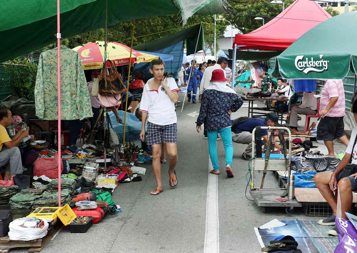 flea market singapore
