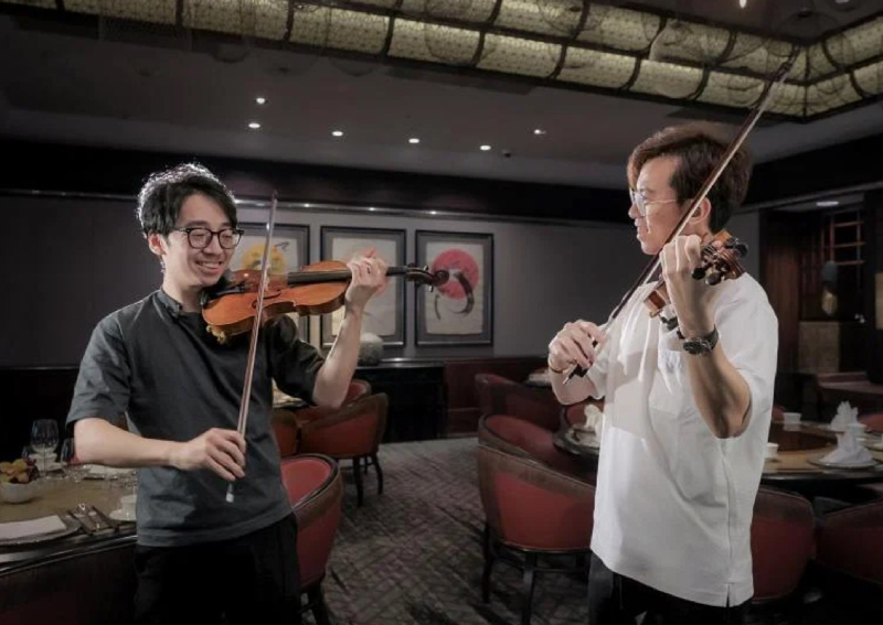 Challenge accepted YouTube stars TwoSet Violin and Davie504 to stage