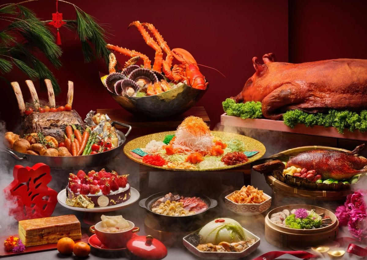 Best buffets Singapore Carousel, Colony, Edge, Peppermint, The Line