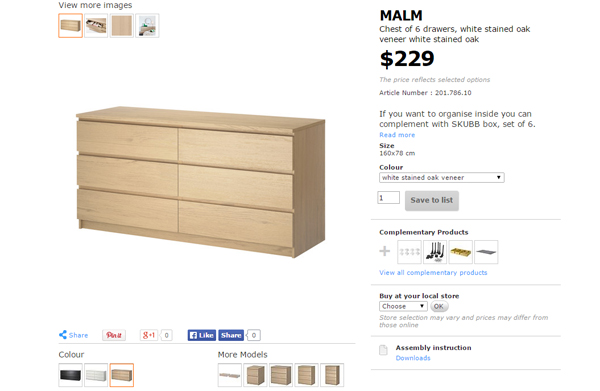 Dressers Safe When Properly Fastened To The Wall Ikea Singapore