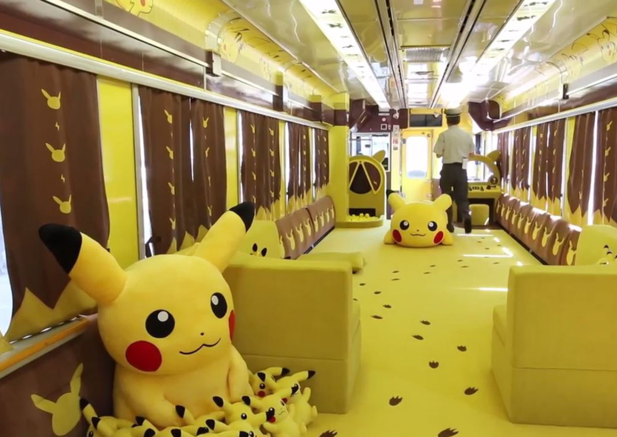 WATCH Pikachu train set to roll in Japan's earthquakestricken region