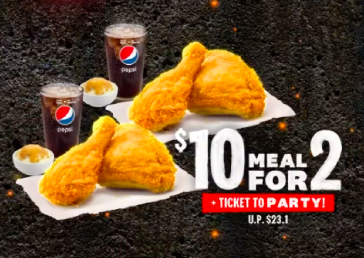 Enjoy 2 KFC meals for 10 on International Fried Chicken Day; pre