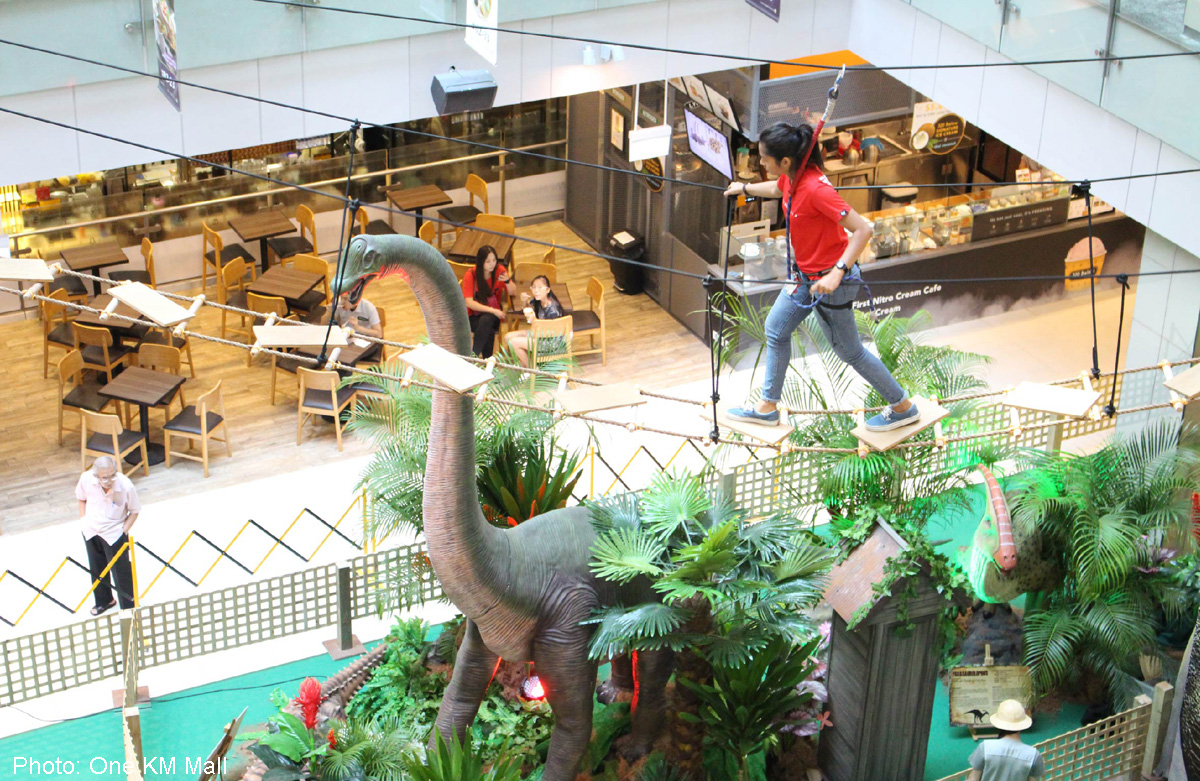 Dinosaurs And Adventure At One Km Mall Singapore News Asiaone