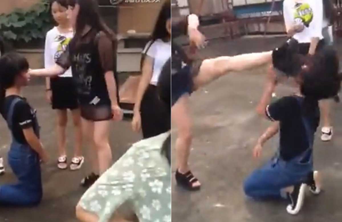 Girl Gets Stripped